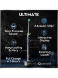 Oral-B iO10 electric toothbrush Cosmic Black (British brand)