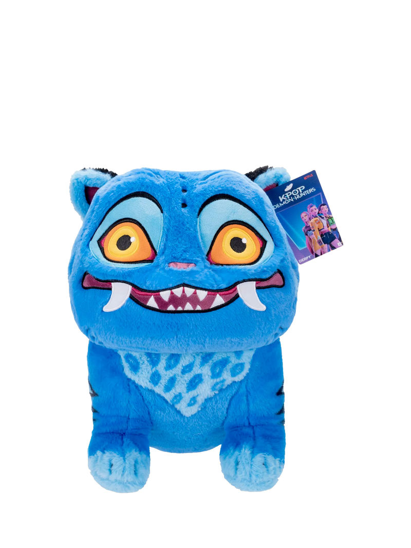 K-Pop Demon Hunters Derpy Tiger plush toy 12 inch - British product