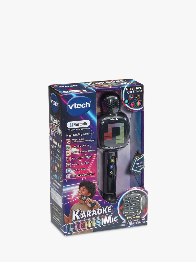 VTech karaoke microphone with light show - British product