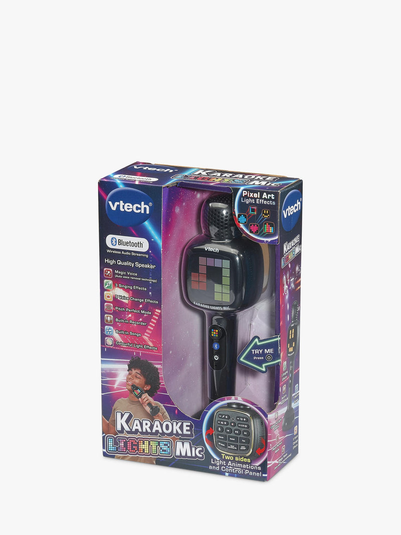 VTech karaoke microphone with light show - British product