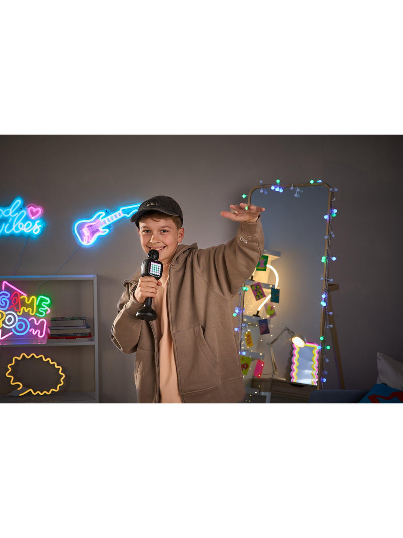 VTech karaoke microphone with light show - British product