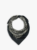 Coach silk scarf navy signature pattern - British product