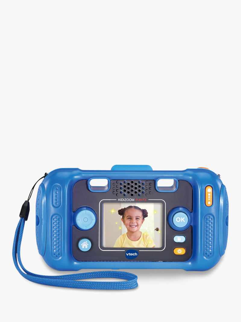 VTech KidiZoom Fun FX Camera blue kids toy camera (British brand)