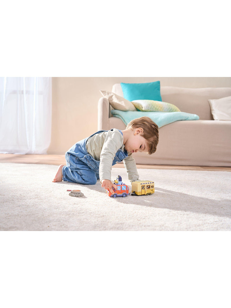 VTech Bluey Family Car and Caravan toy, imported from the UK