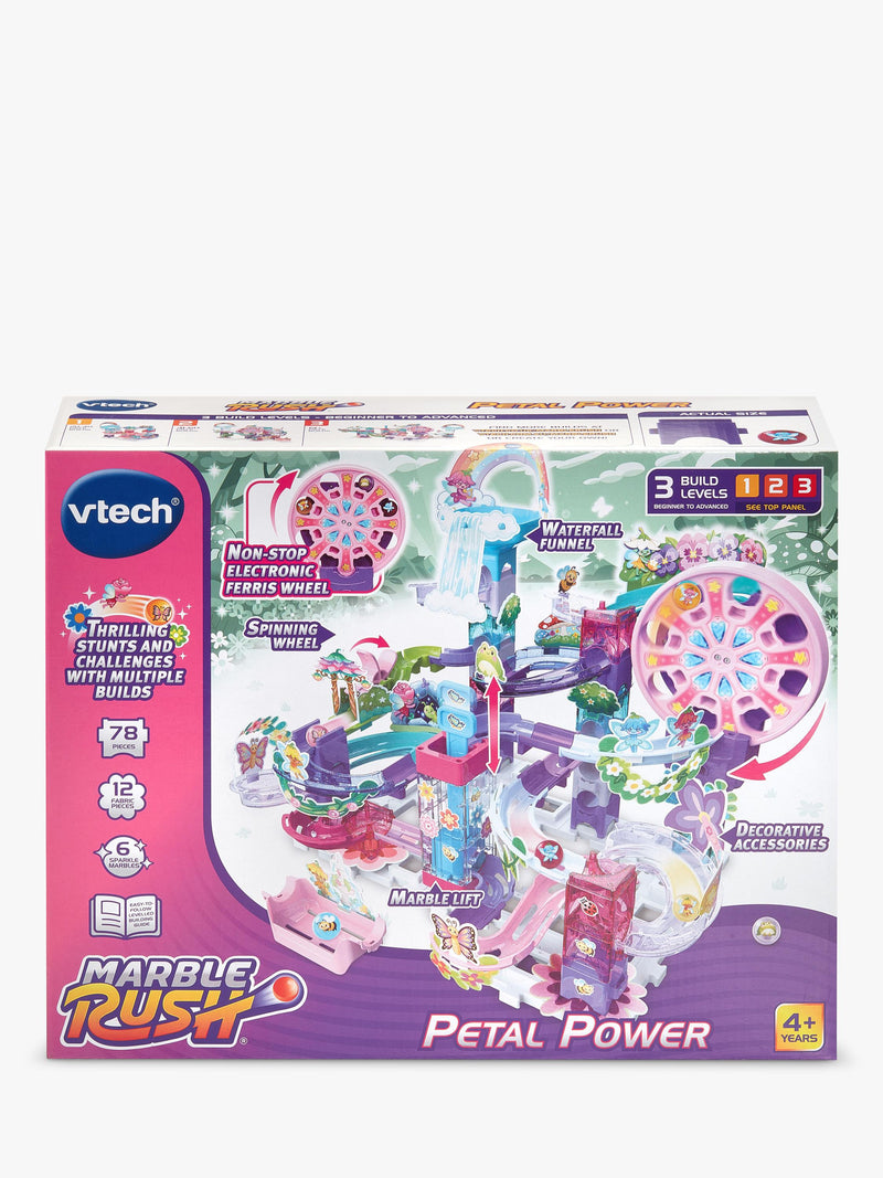 VTech Marble Rush Petal Power marble run with motorised flower, UK version