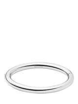 John Lewis Missoma Chunky Hinged Bangle Silver- Buy online at McGrocer