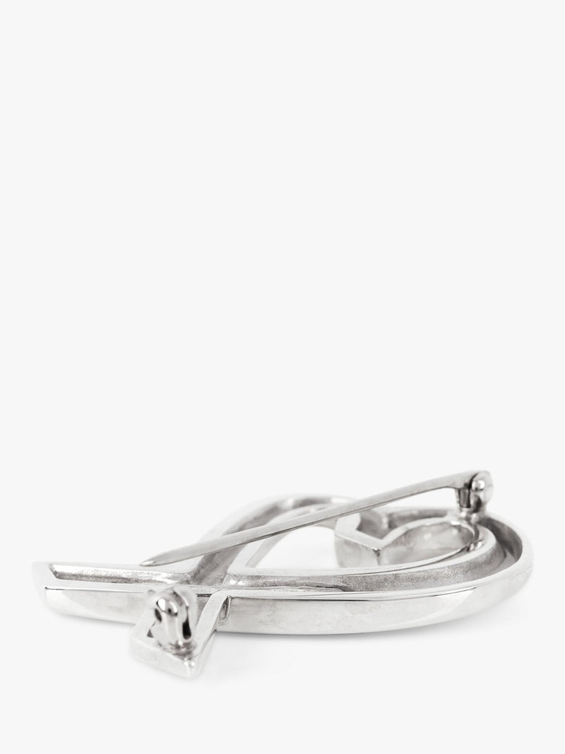 Tiffany & Co. Paloma Picasso heart brooch sterling silver 34x24mm, imported from the UK