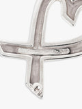 Tiffany & Co. Paloma Picasso heart brooch sterling silver 34x24mm, imported from the UK