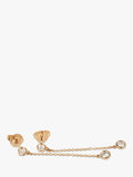 Tiffany & Co Elsa Peretti diamond drop earrings, 18ct yellow gold, UK version