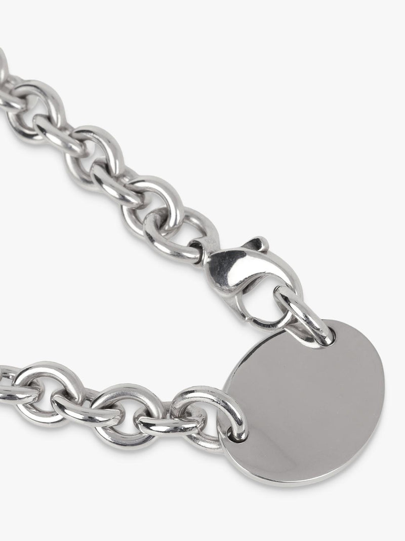 Pre-loved Tiffany & Co sterling silver necklace with tag (British brand)