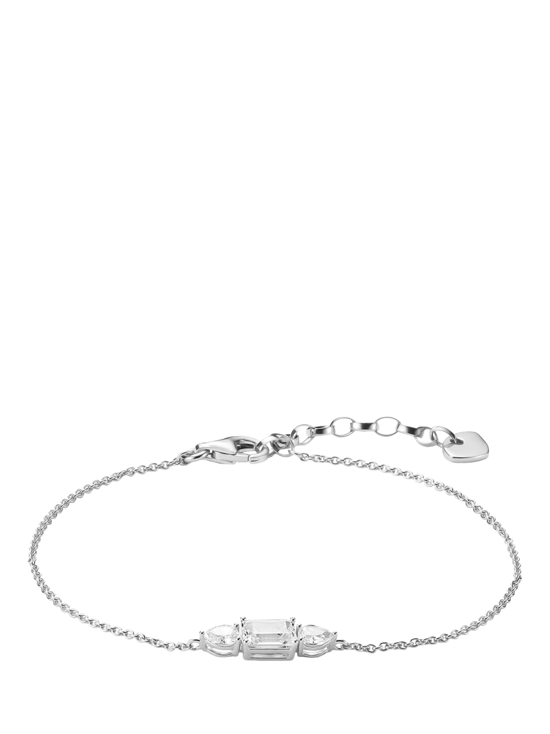 THOMAS SABO Bold Elegance Zirconia Bracelet Silver - British product
