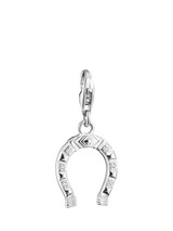 John Lewis THOMAS SABO Western Horseshoe Silver Pendant Charm 27mm x 13mm- Buy online at McGrocer