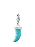 THOMAS SABO tooth pendant charm silver turquoise 28x8mm - British product