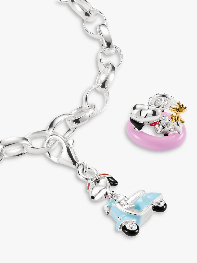 Thomas Sabo Snoopy scooter charm (British brand)