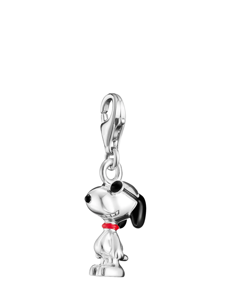 Thomas Sabo Snoopy charm pendant silver 2.2x0.9cm, UK version