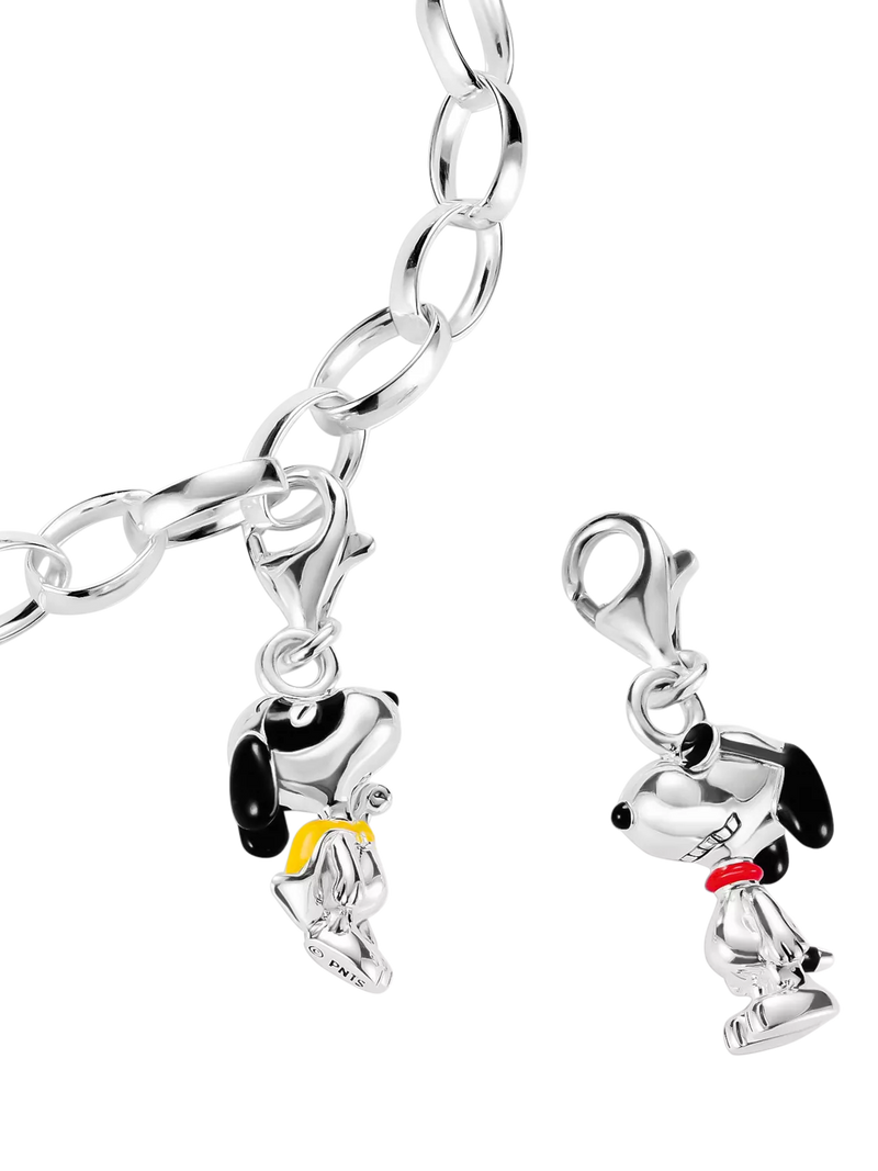 Thomas Sabo Snoopy charm pendant silver 2.2x0.9cm, UK version