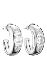 John Lewis THOMAS SABO Bold Elegance Silver Hoop Earrings- Buy online at McGrocer