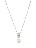 TUTTI freshwater pearl pendant necklace silver - British product