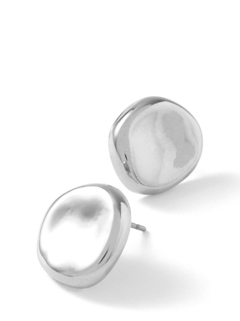 Mint Velvet round stud earrings silver - British product