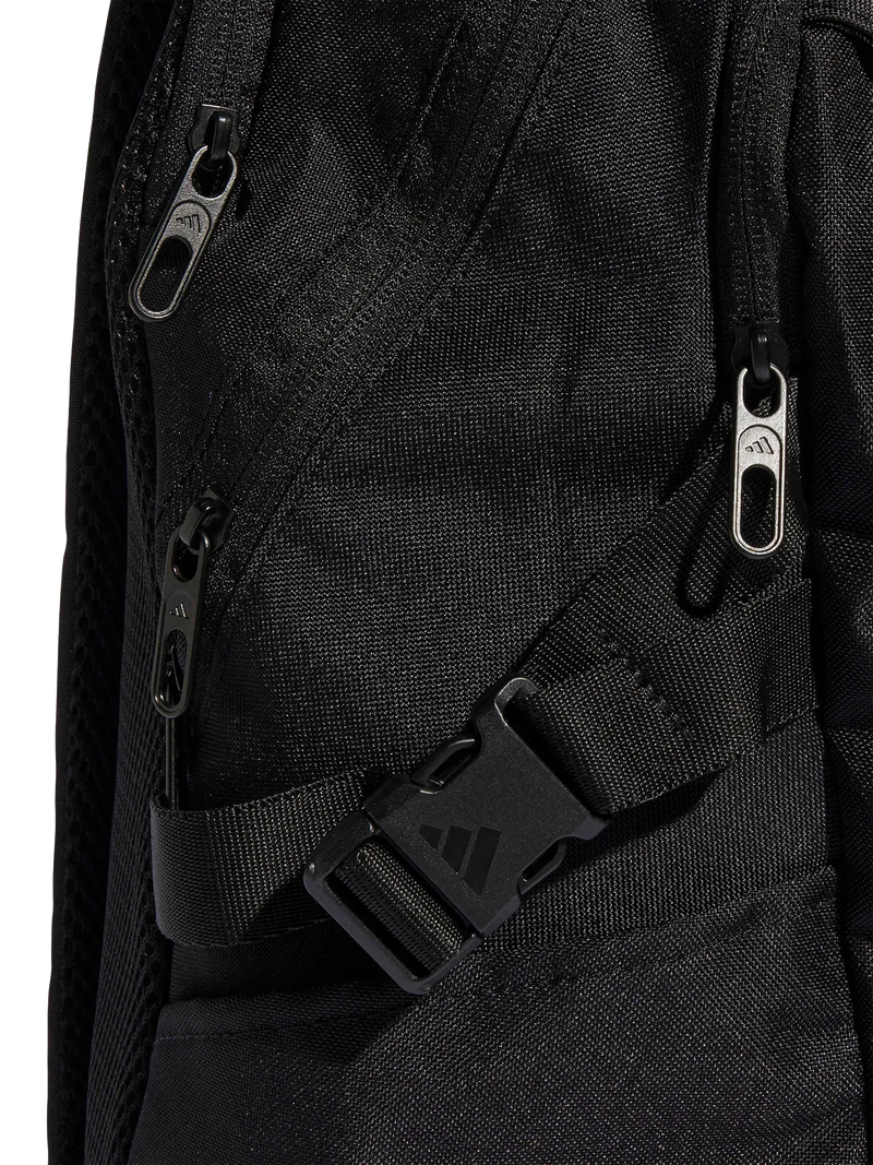 adidas Power Backpack black backpack with laptop compartment (British brand)