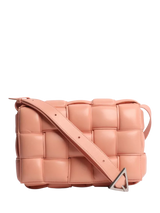 John Lewis Bottega Veneta Padded Cassette Bag Pink Cross Body Bag- Buy online at McGrocer