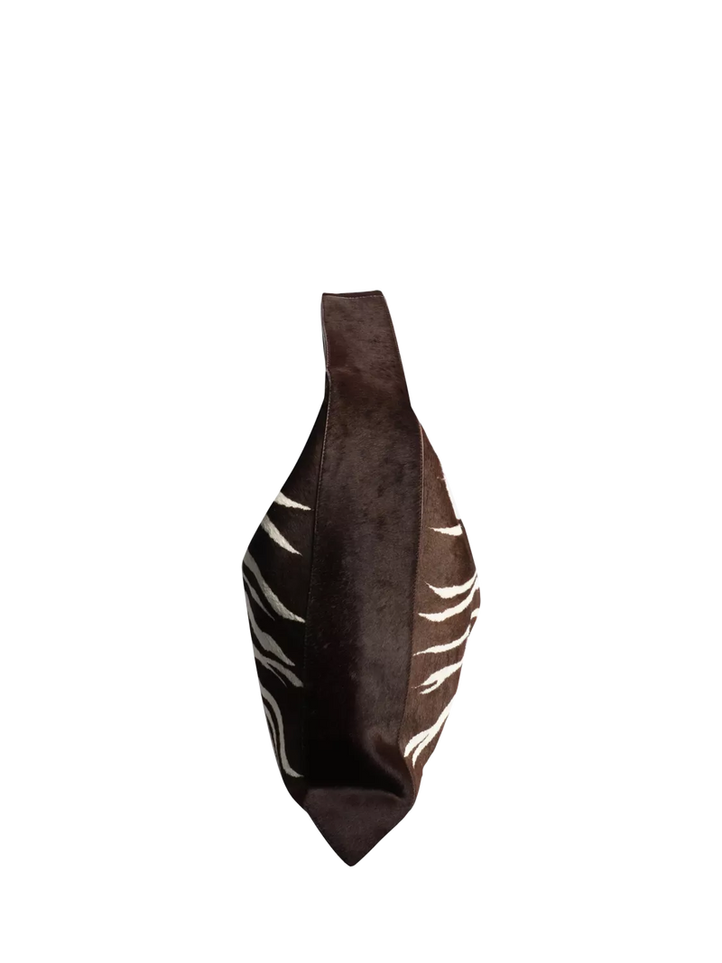 Bottega Veneta large Hop pony hair bag, imported from the UK