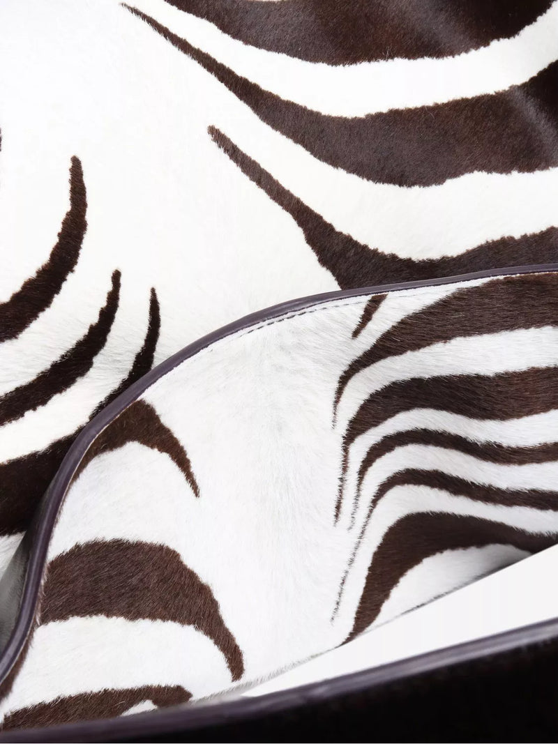 Bottega Veneta large Hop pony hair bag, imported from the UK