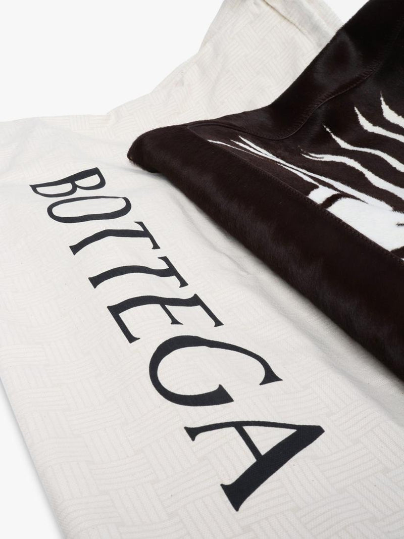 Bottega Veneta large Hop pony hair bag, imported from the UK