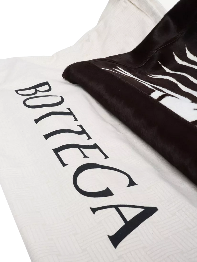 Bottega Veneta large Hop pony hair bag, imported from the UK