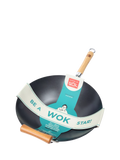 School of Wok non-stick carbon steel wok 36cm (British brand)