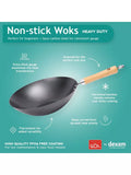 School of Wok non-stick carbon steel wok 36cm (British brand)