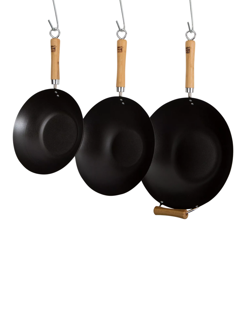 School of Wok non-stick carbon steel wok 36cm (British brand)
