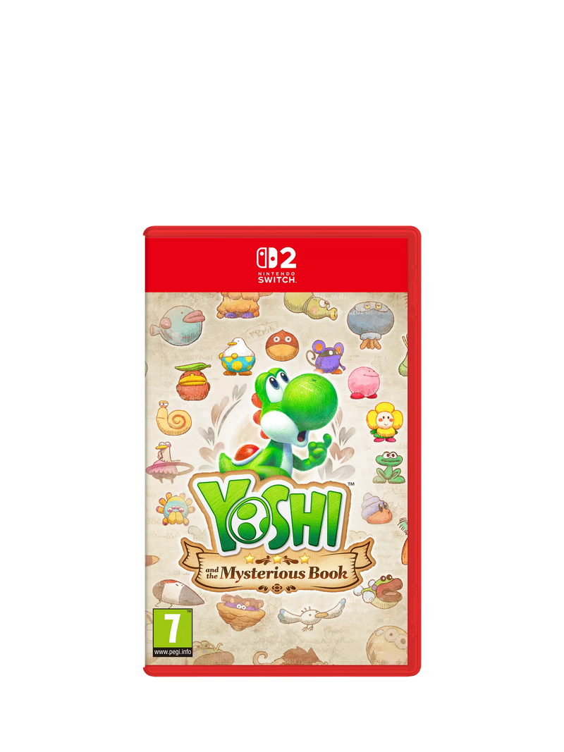 Nintendo Yoshi and the Mysterious Book Switch 2 game, imported from the UK
