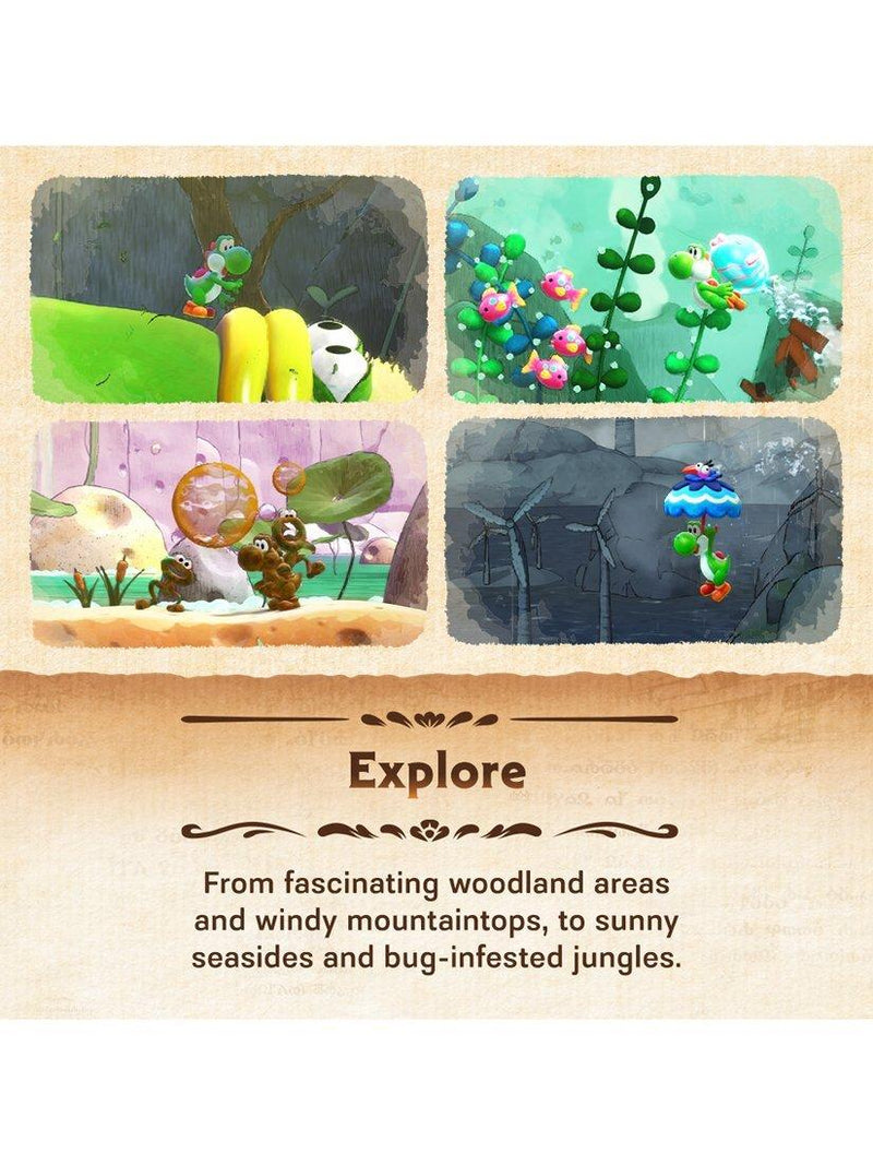 Nintendo Yoshi and the Mysterious Book Switch 2 game, imported from the UK