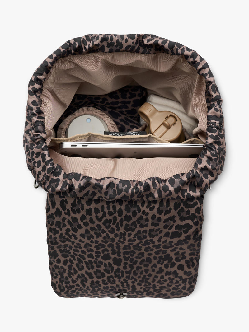 Tiba + Marl changing backpack leopard 21L - British product