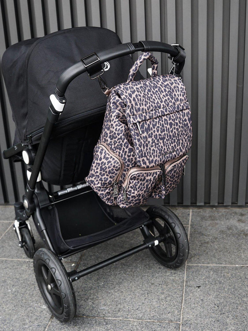 Tiba + Marl changing backpack leopard 21L - British product