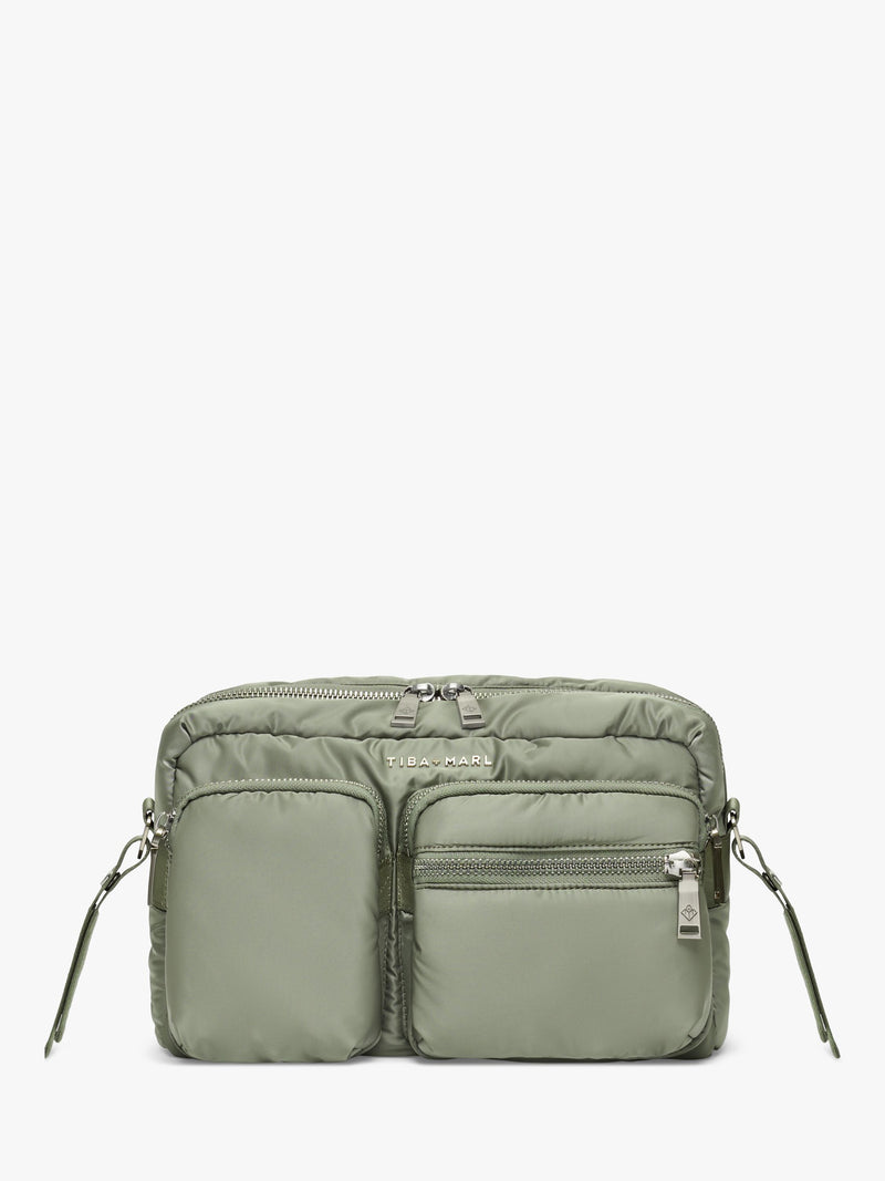 Tiba + Marl Axel stroller organiser sage - British product