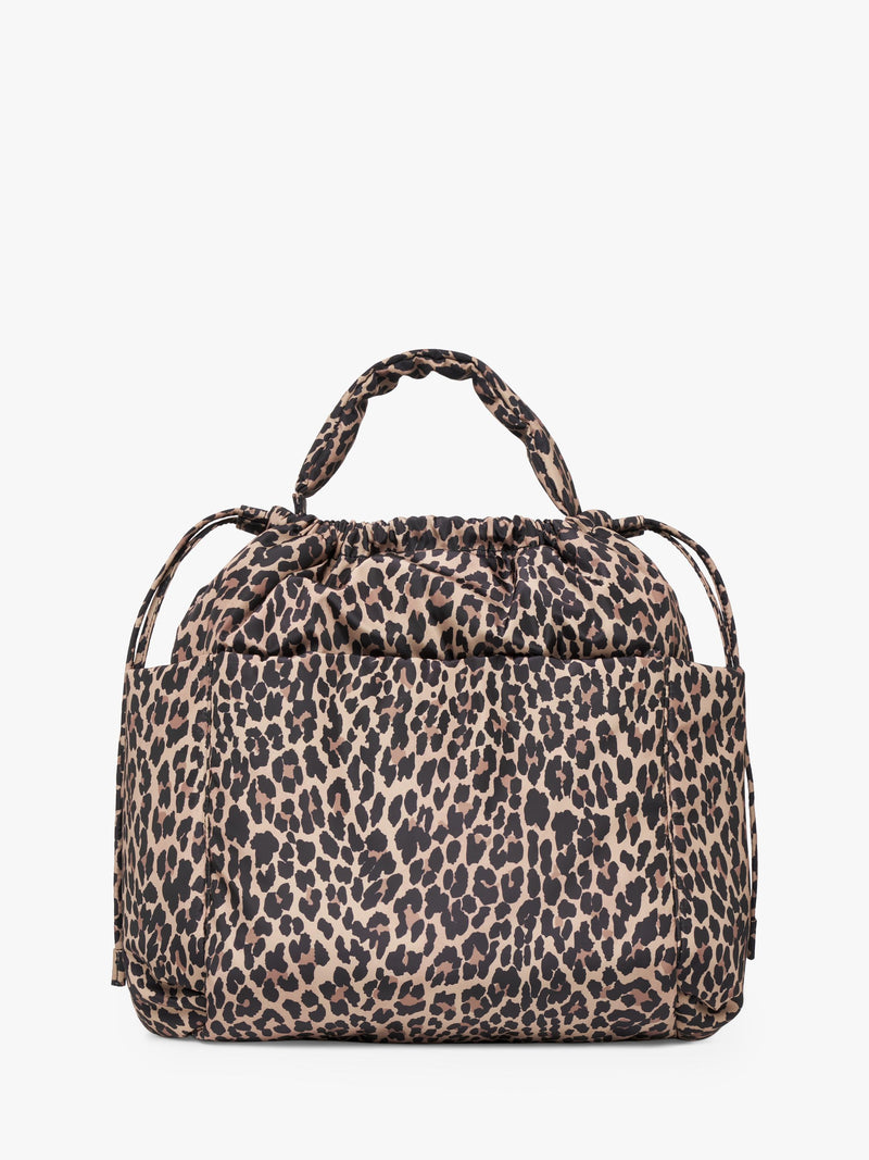 Tiba + Marl Luna changing bag Leopard, imported from the UK