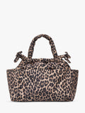 Tiba+Marl mini changing bag leopard print, imported from the UK