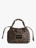 Tiba+Marl mini changing bag leopard print, imported from the UK