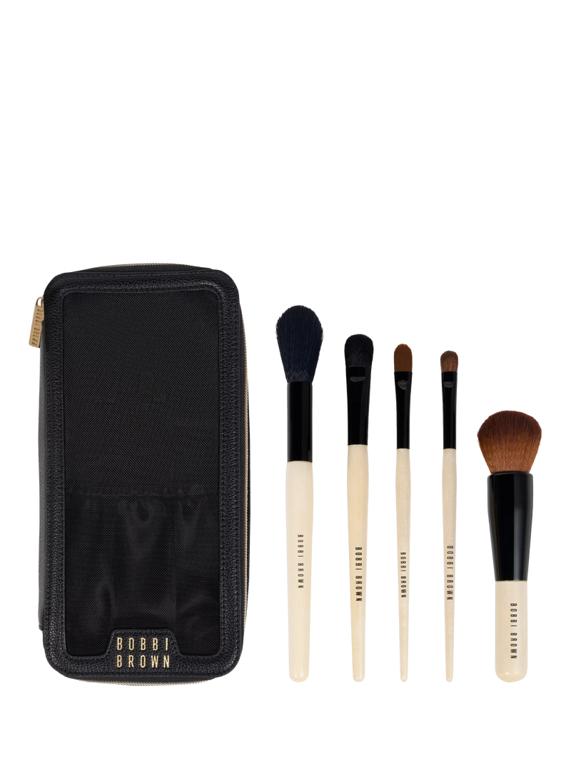 Bobbi Brown brush set with five brushes (British brand)