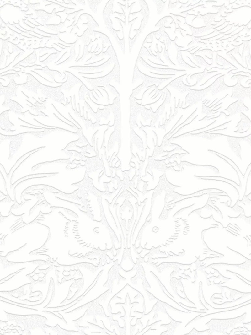 William Morris At Home Brother Rabbit paintable wallpaper - British product