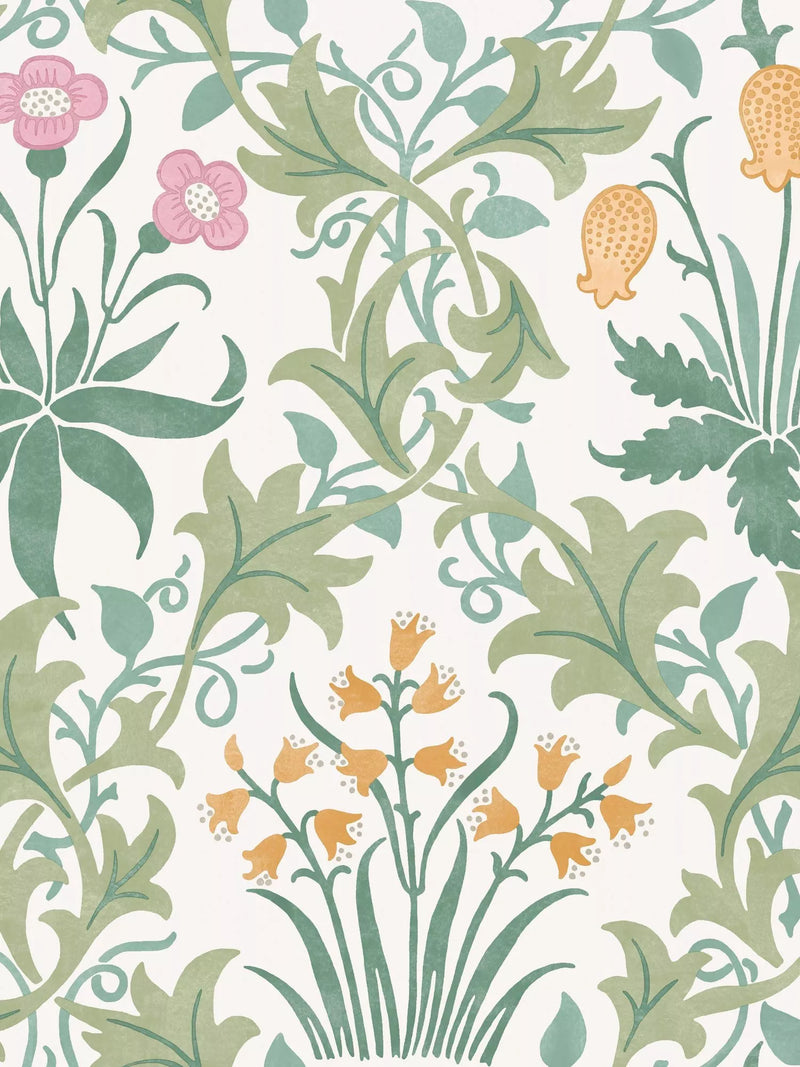 William Morris At Home Celandine Wallpaper