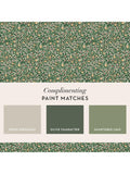 William Morris At Home Clover wallpaper floral pattern, imported from the UK