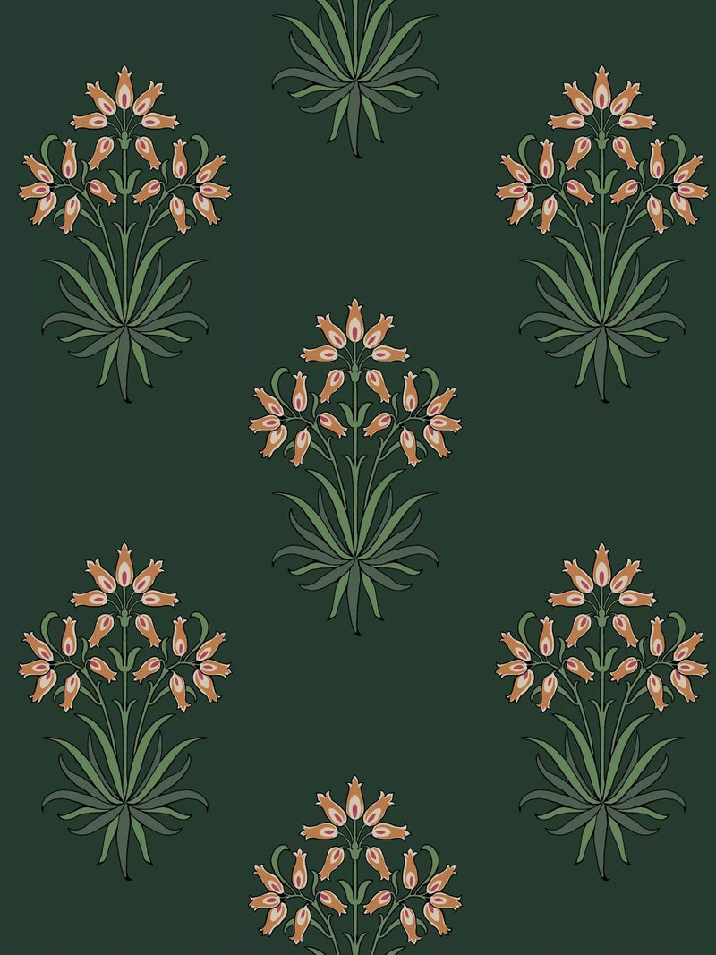 William Morris At Home Hyacinth Flower wallpaper roll, UK version