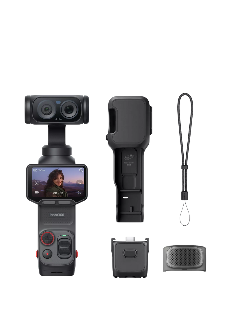 Insta360 Luna Ultra dual lens action camera 8K - British product