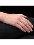 E.W Adams 9ct gold diamond chain bracelet, UK version