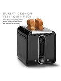 Dualit Studio 2 slice toaster black, UK version