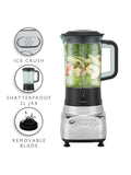 Dualit stainless steel food blender and smoothie maker, imported from the UK