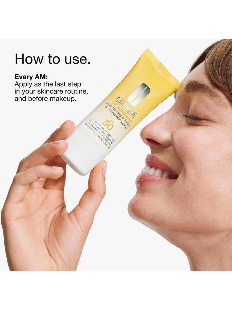 Clinique Brightening Tinted Sunscreen SPF 50 40ml, UK version